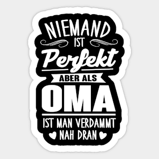 Perfekte oma (1) Sticker